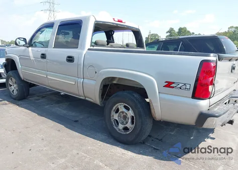 2005 Chevrolet Silverado 1500 Z71 from USA, damaged, VIN 2GCEK13T151354536